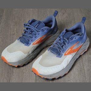 Brooks Cascadia 17 - Men's 8.5 - Blue/Navy/Firecracker